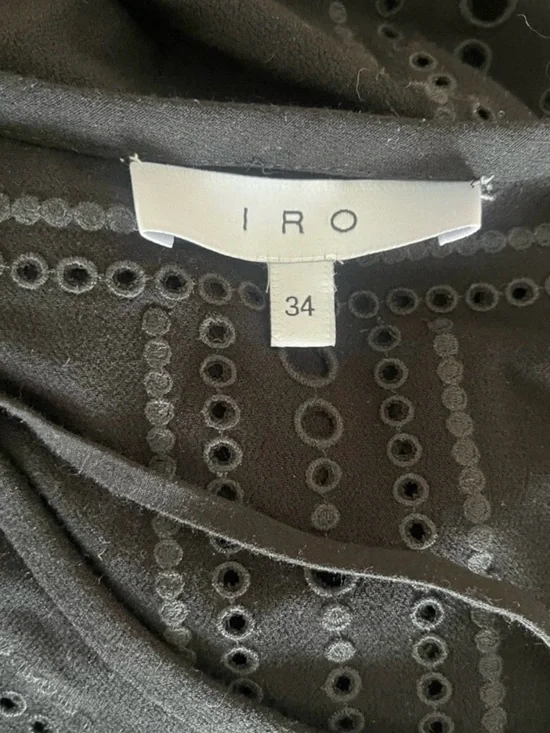 IRO BLACK DRESS - Picture 11 of 15